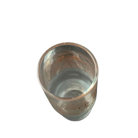 Pre Owned Uncle Ricks Pilsner Beer Glass 16oz Gold Lettering Great Graphics - Picture 9 of 13